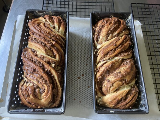 babka veloce cioccolato nocciole