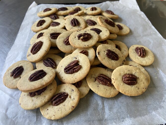 biscotti noce pecan sciroppo acero