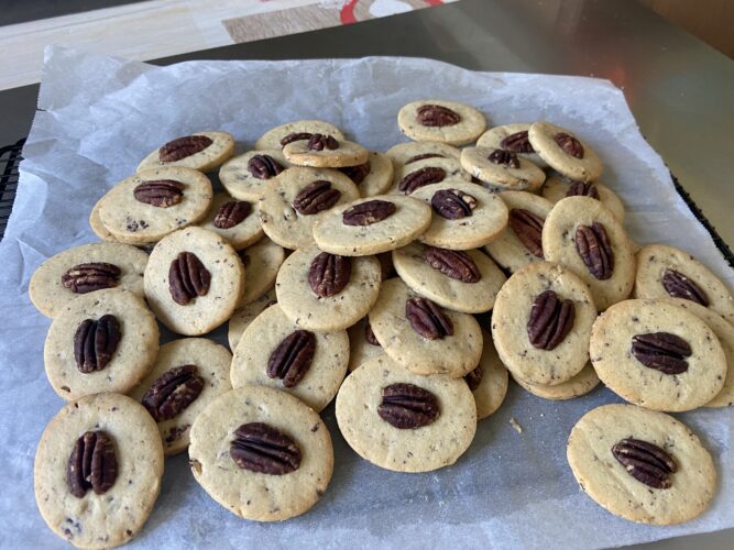 biscotti noce pecan sciroppo acero