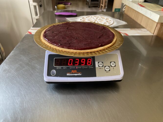 crostata fiore alla marmellata bosco