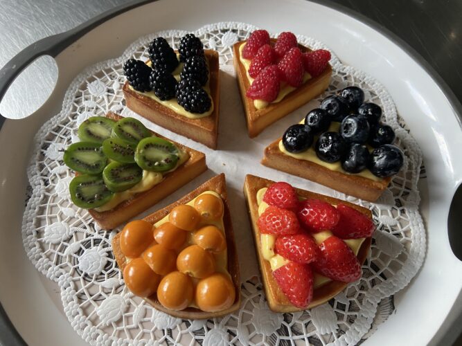 crostata frutta scomposta