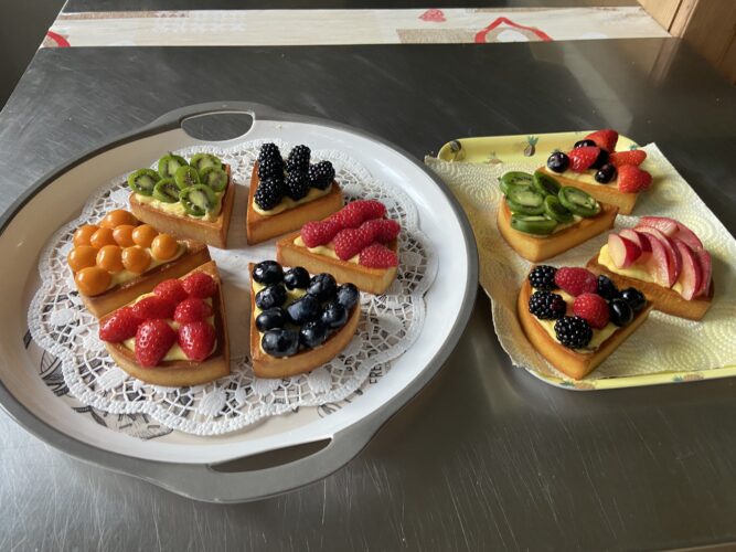 crostata frutta scomposta
