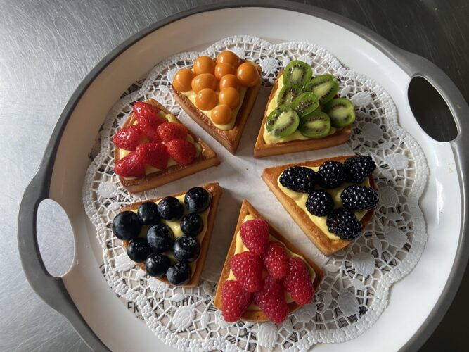 crostata frutta scomposta