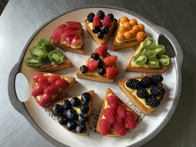 crostata frutta scomposta