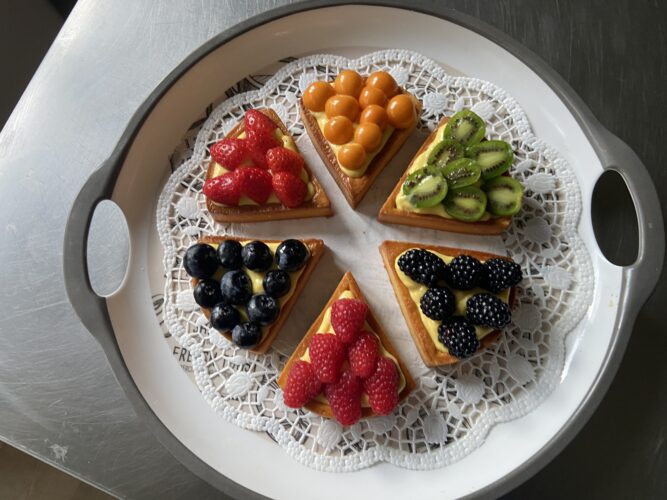crostata frutta scomposta
