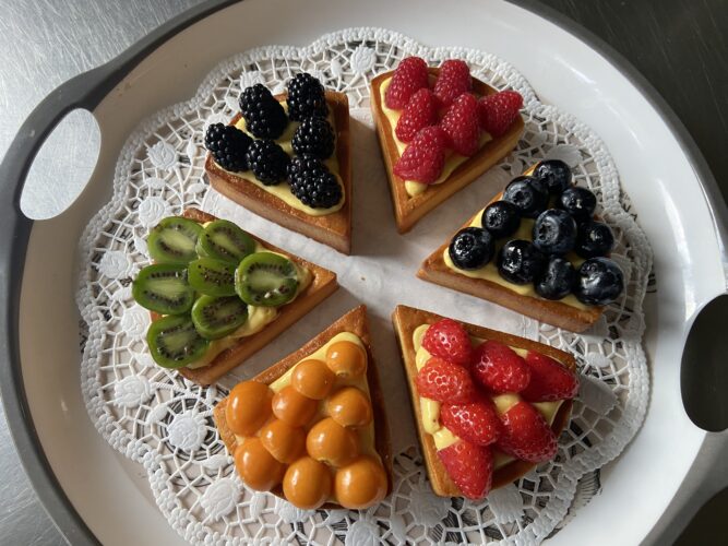 crostata frutta scomposta