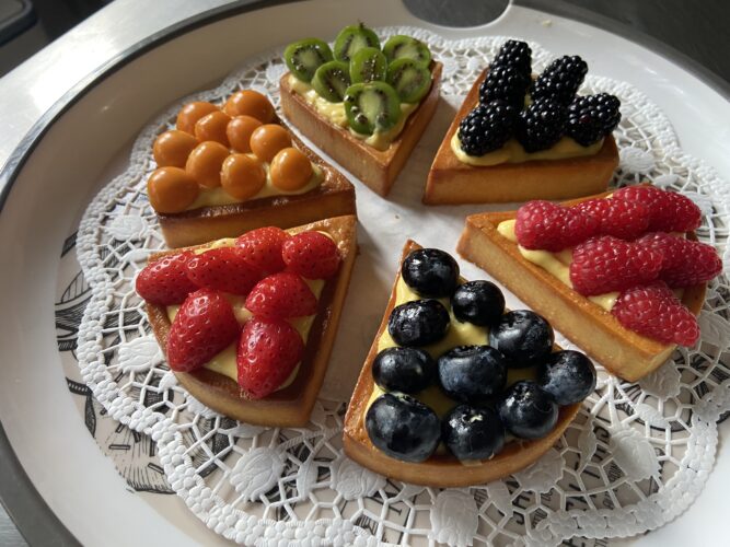 crostata frutta scomposta