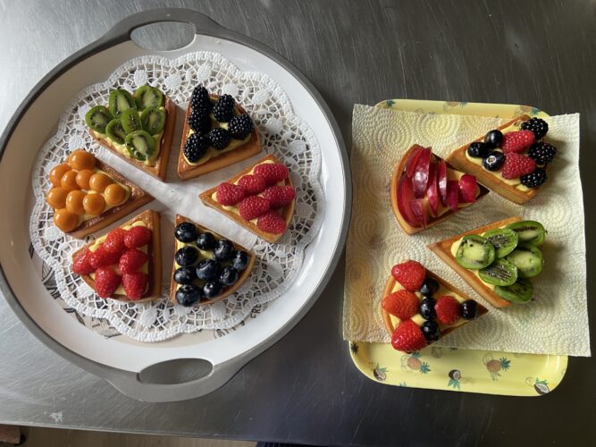 crostata frutta scomposta