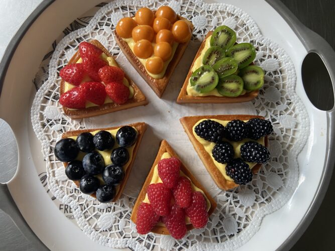 crostata frutta scomposta