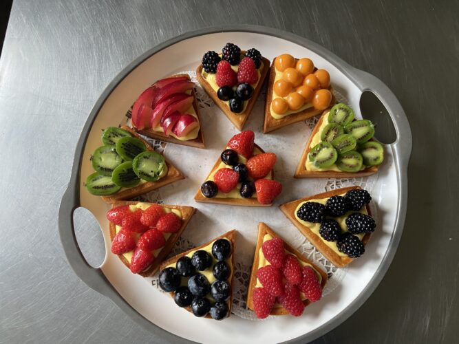 crostata frutta scomposta