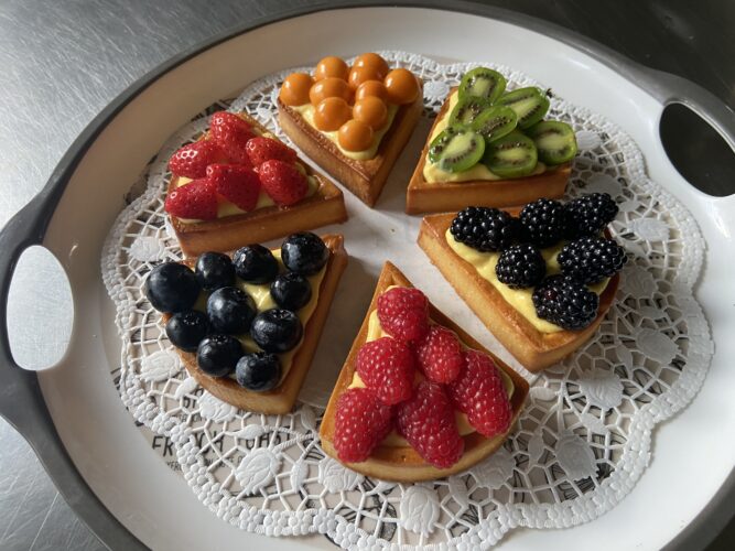 crostata frutta scomposta