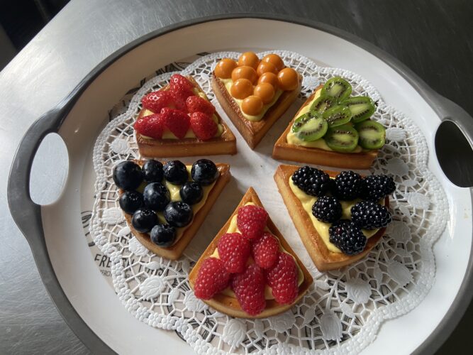 crostata frutta scomposta