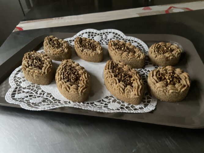 crostatine frolla montata nocciola