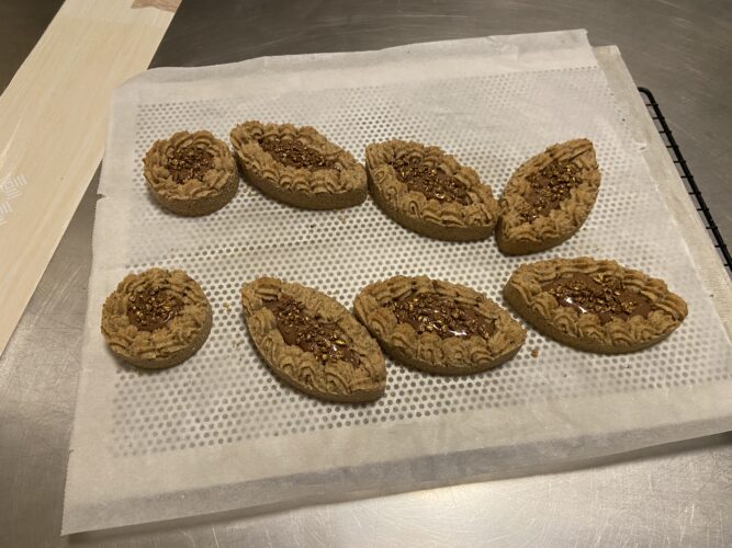 crostatine frolla montata nocciola