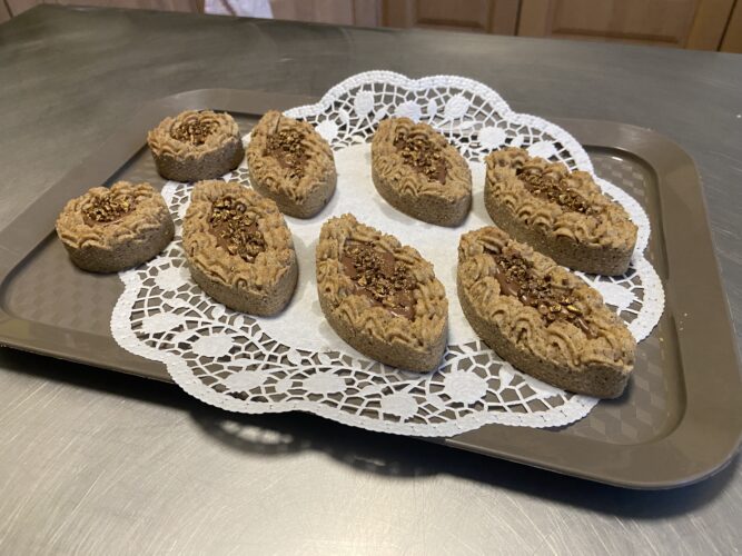 crostatine frolla montata nocciola