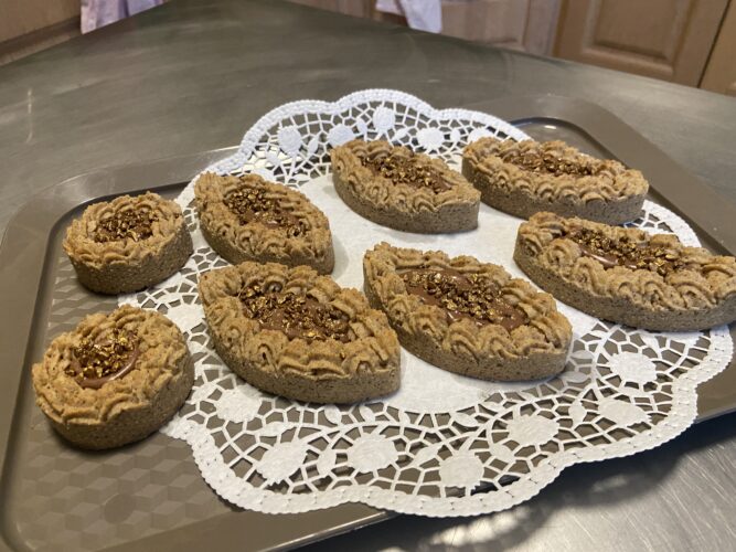 crostatine frolla montata nocciola