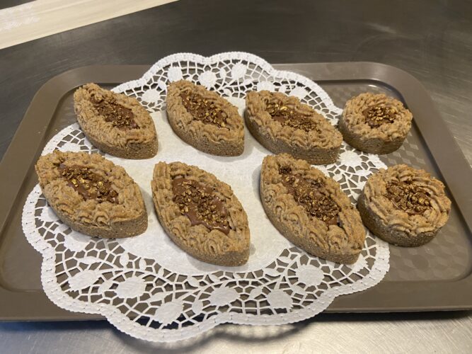 crostatine frolla montata nocciola