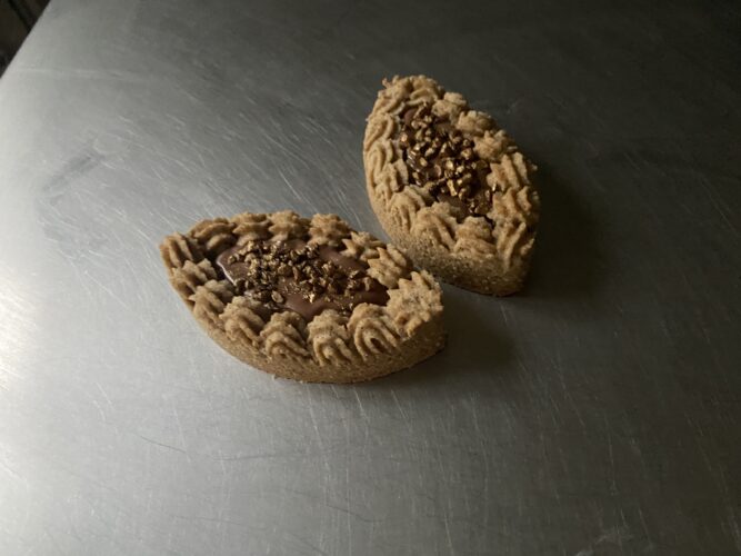 crostatine frolla montata nocciola