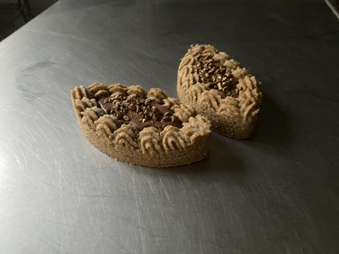 crostatine frolla montata nocciola