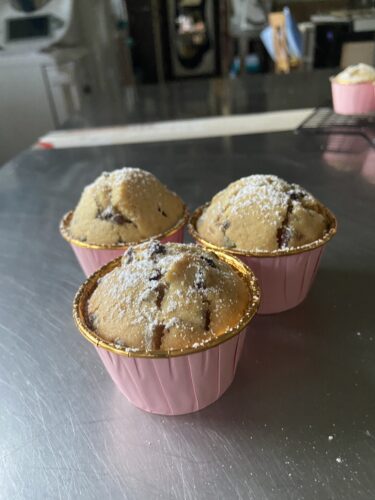 muffin pere cioccolato tonka burro liquido