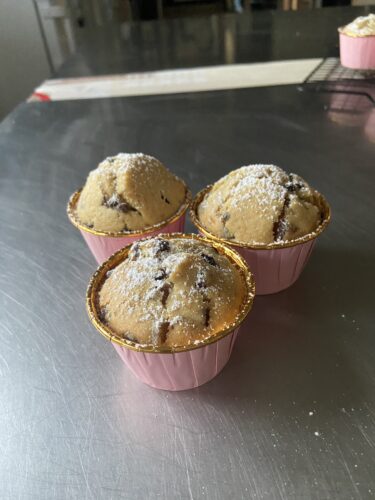 muffin pere cioccolato tonka burro liquido