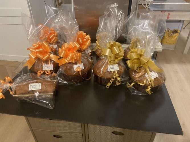 panettone semola cioccolato