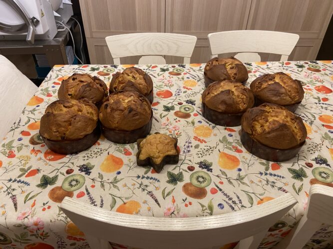 panettone test classico mela