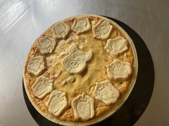 ricotta robiola peperoni torta salata