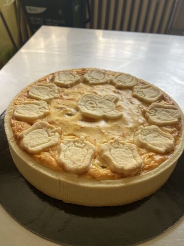 ricotta robiola peperoni torta salata