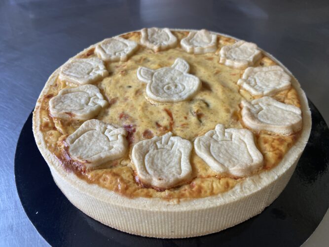 ricotta robiola peperoni torta salata