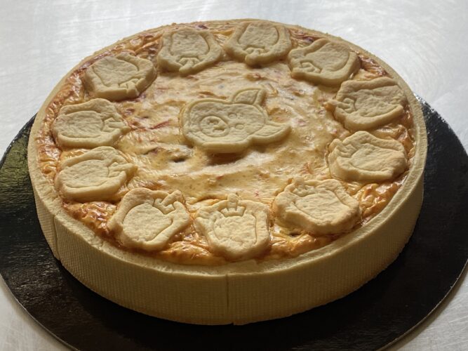 ricotta robiola peperoni torta salata