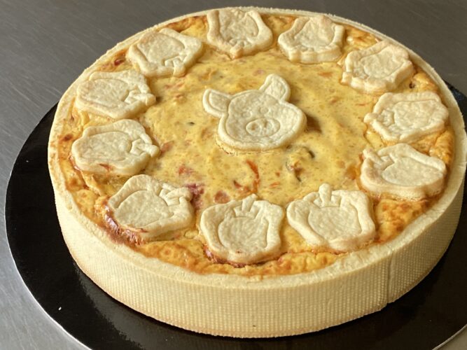 ricotta robiola peperoni torta salata