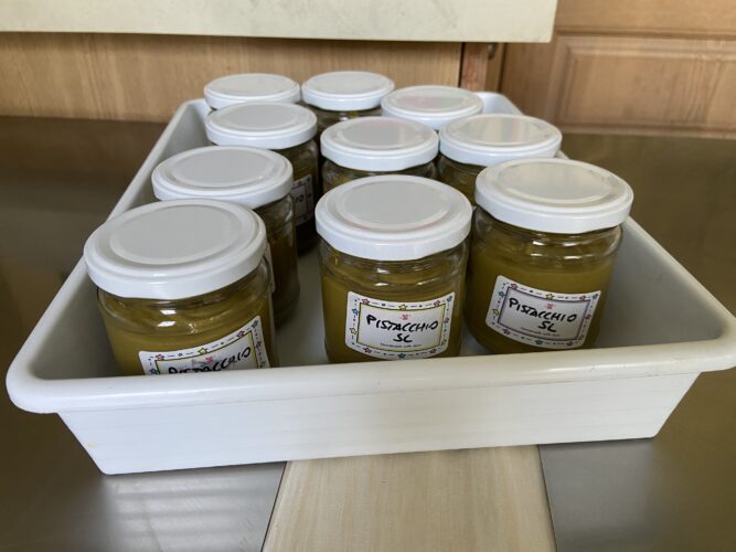 spalmabile densa pistacchio senza lattosio