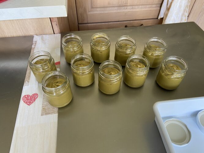 spalmabile densa pistacchio senza lattosio