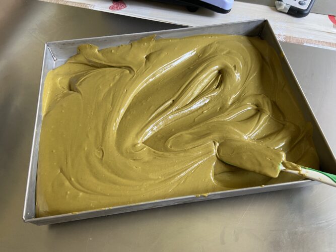 spalmabile densa pistacchio senza lattosio