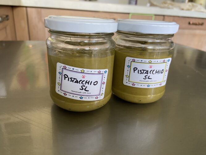 spalmabile densa pistacchio senza lattosio