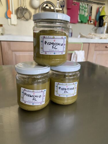 spalmabile densa pistacchio senza lattosio