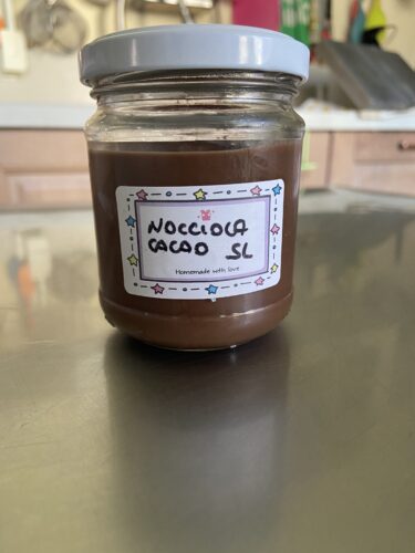 spalmabile nocciola cacao grinder