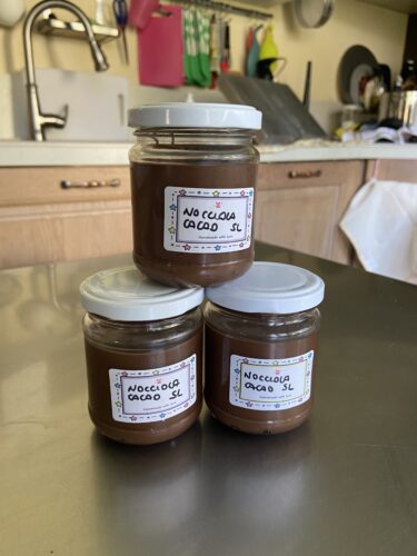 spalmabile nocciola cacao grinder