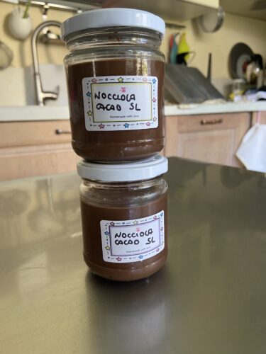 spalmabile nocciola cacao grinder