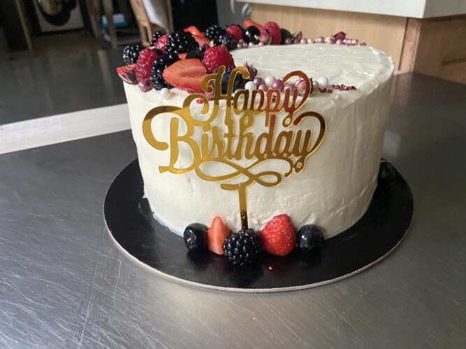 torta di compleanno
