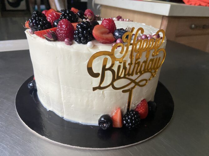 torta di compleanno
