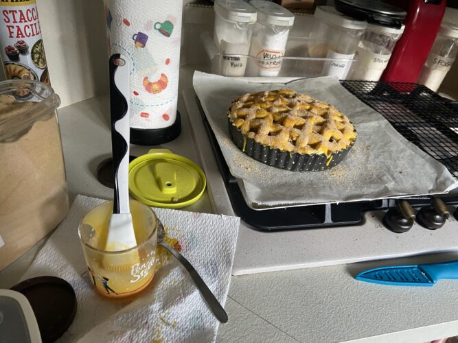 torta mele uvetta cannella apple pie