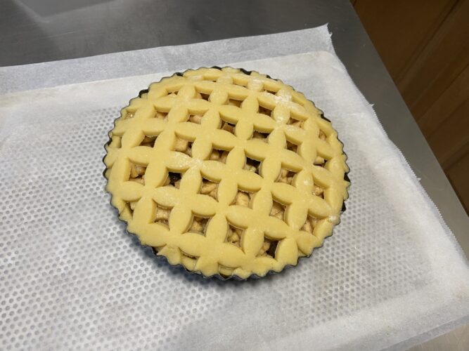 torta mele uvetta cannella apple pie