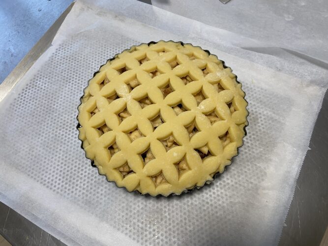 torta mele uvetta cannella apple pie