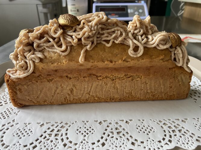 cake alle castagne facile