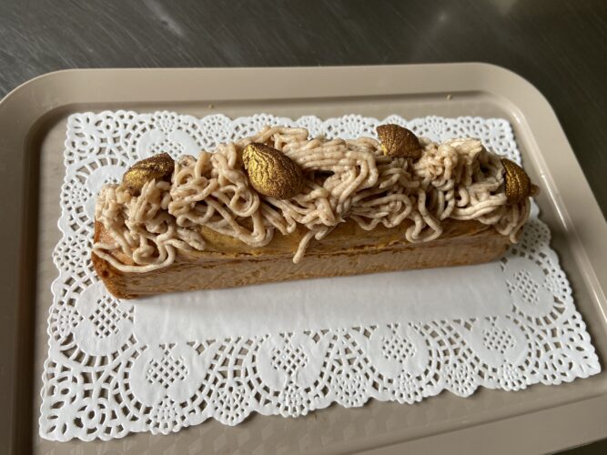 cake alle castagne facile