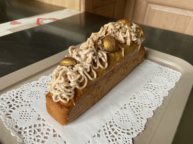 cake alle castagne facile