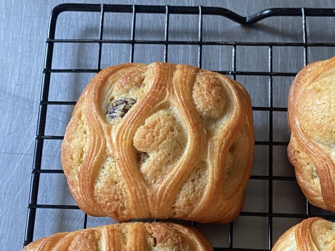 croissant apple strudel