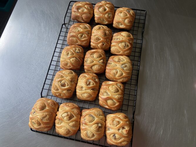 croissant apple strudel